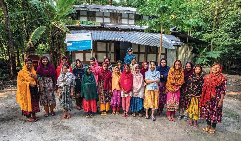 Members of a COAST women's group standing together